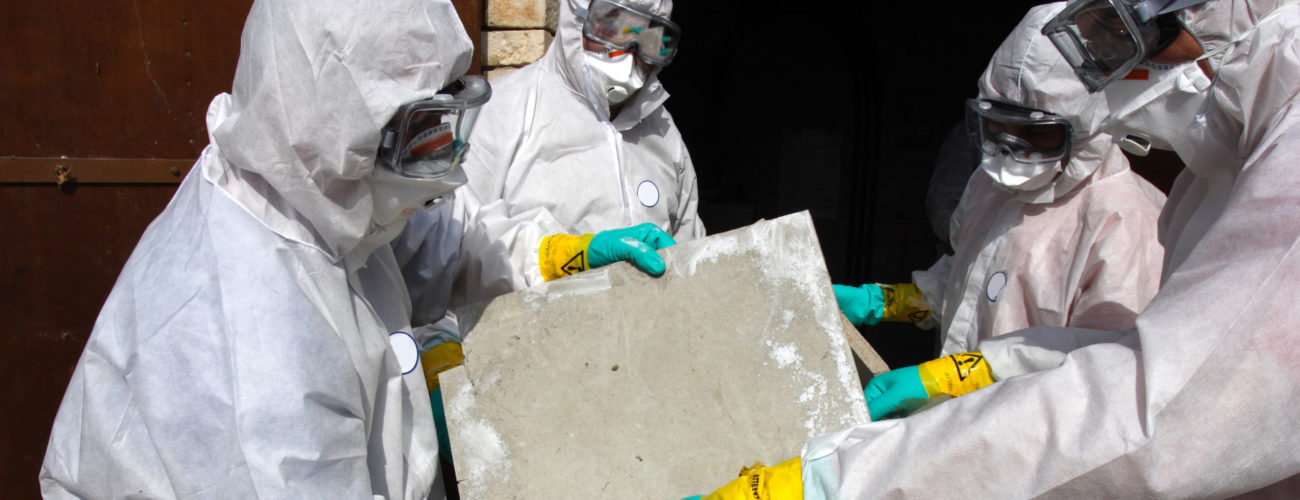 Removing materials containing some asbestos Removing materials containing some asbestos